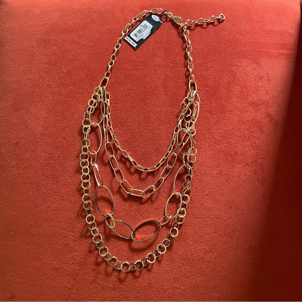 Nordstrom Multi-Strand Chain Necklace